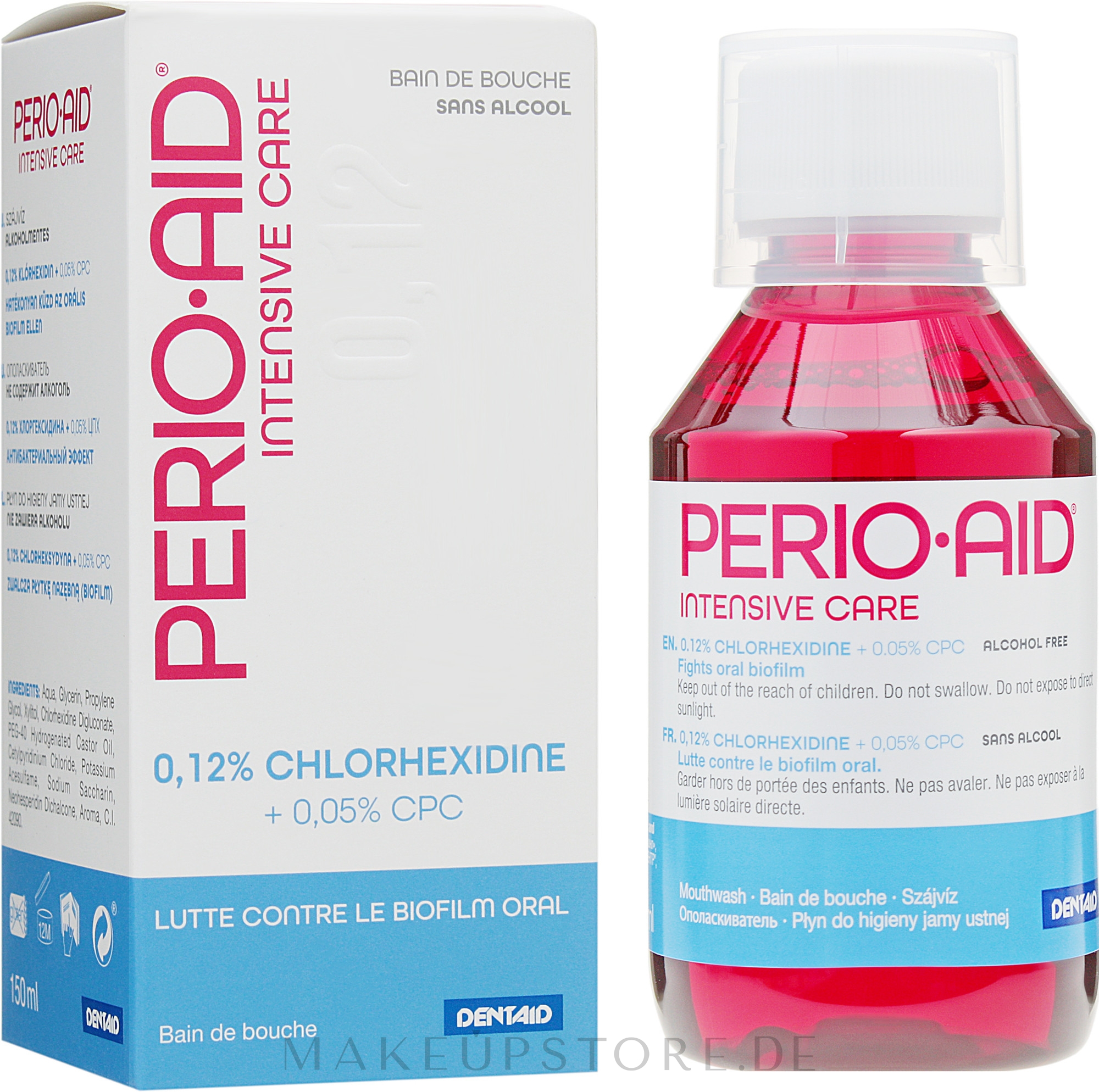 Dentaid Perio-Aid Intensive Care - Mundwasser mit Chlorhexidin 0,12%